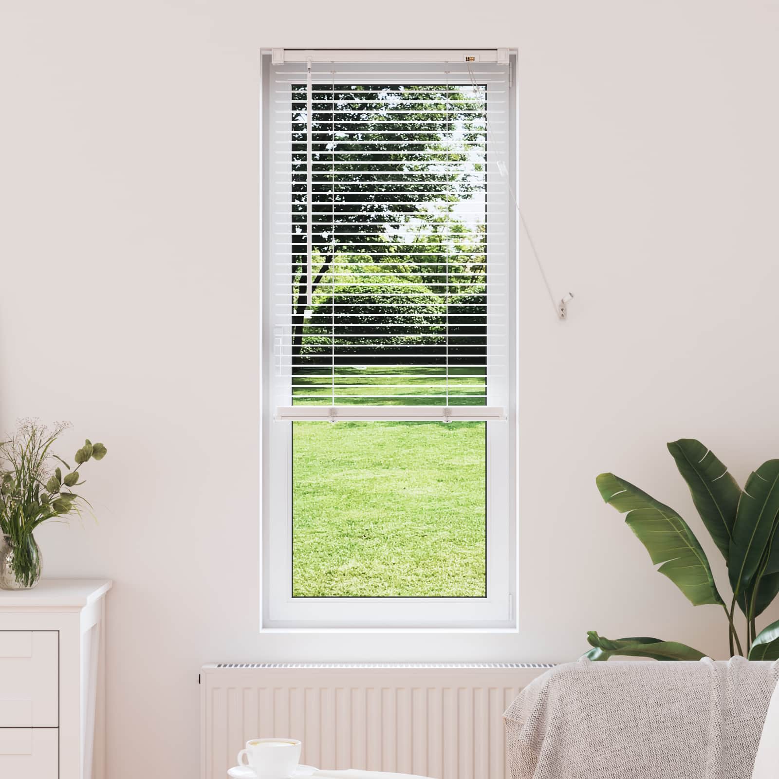 Vidaxl venetiaanse blind verstelbaar wit 150 x 60 cm pvc