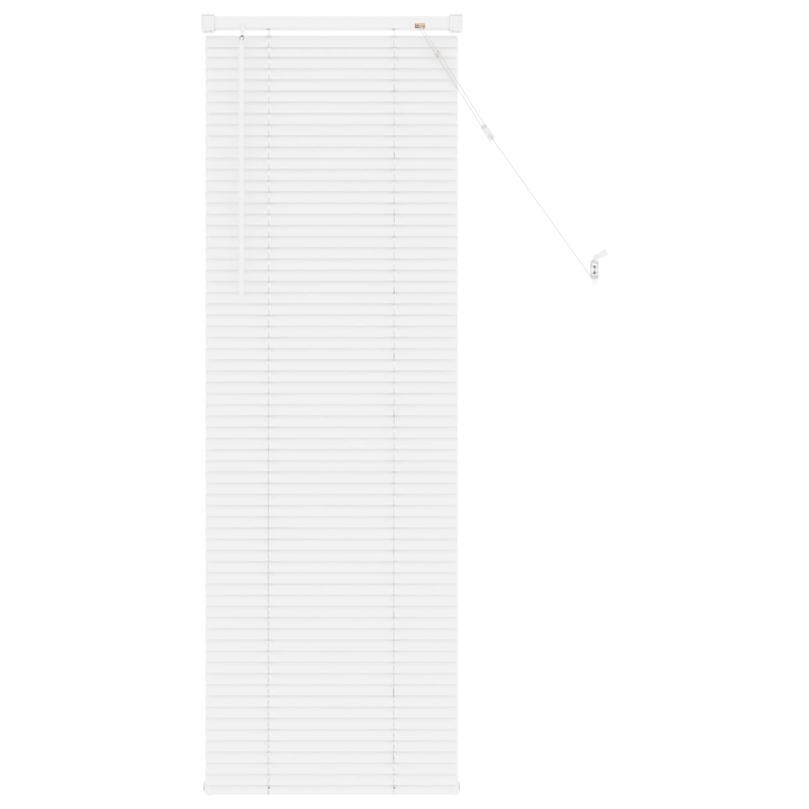 Vidaxx persiana veneciana regulable blanca 150 x 60 cm PVC