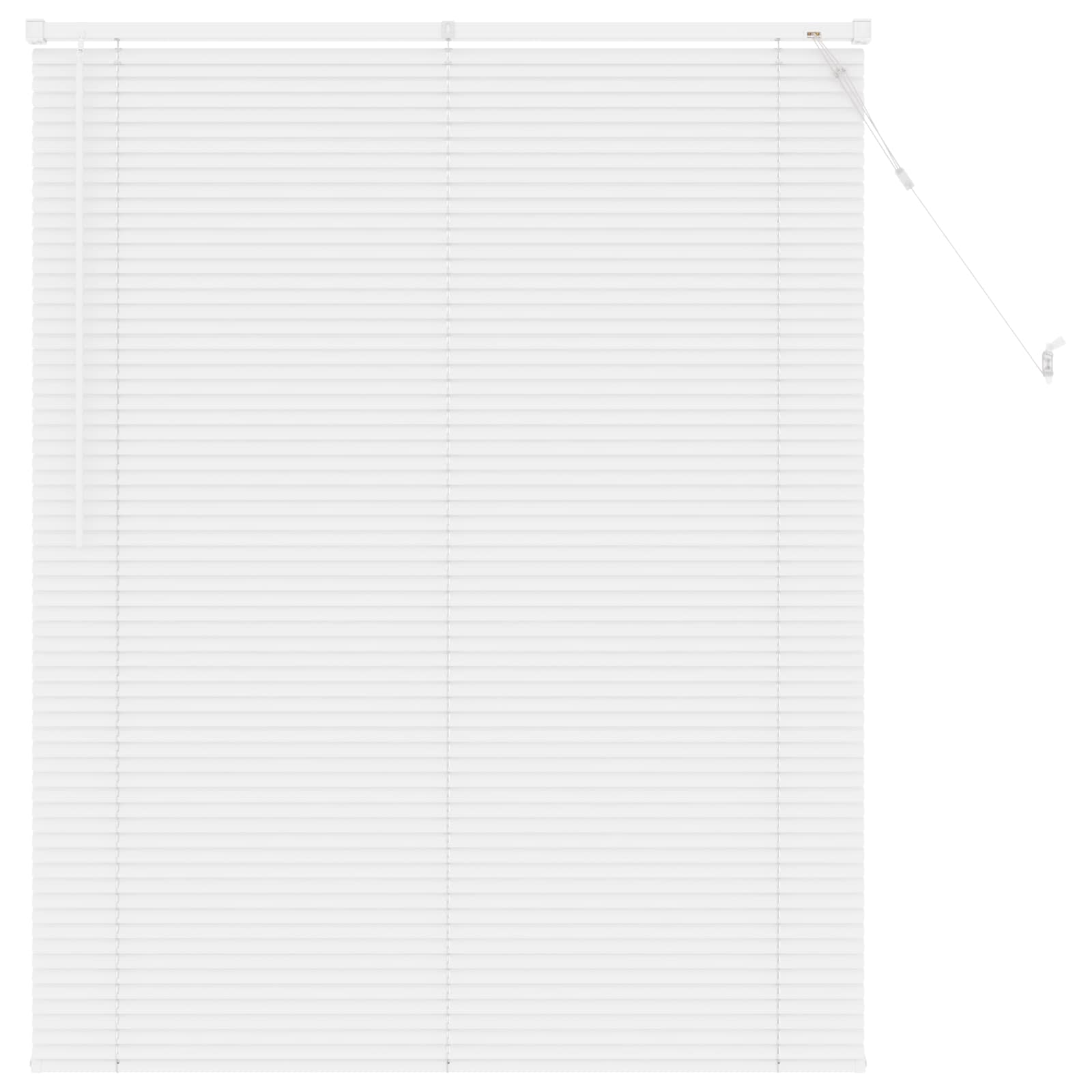 Vidaxx persiana veneciana regulable blanca 150 x 110 cm PVC