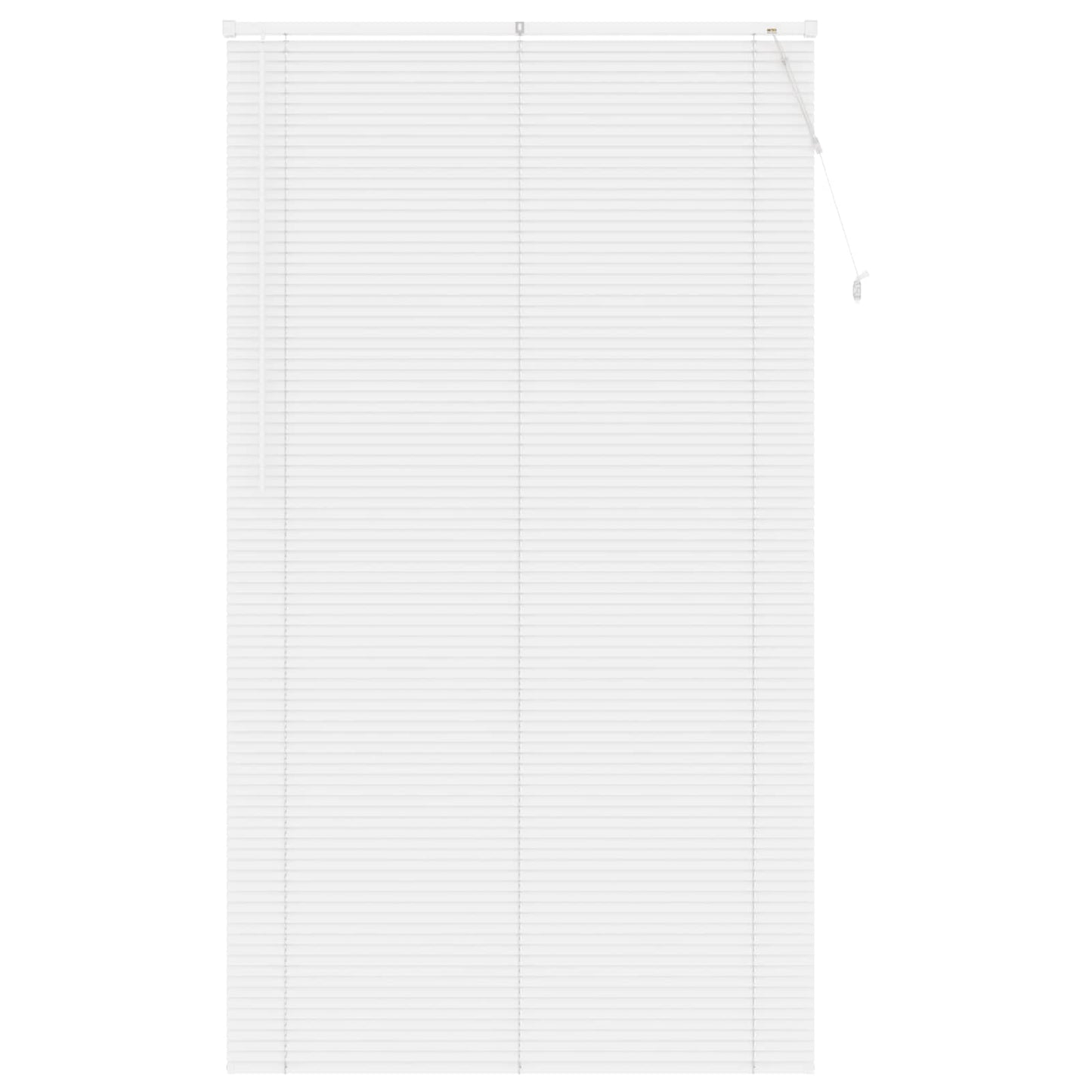 Tenda veneziana Vidaxx regolabile bianca 213 x 120 cm in PVC