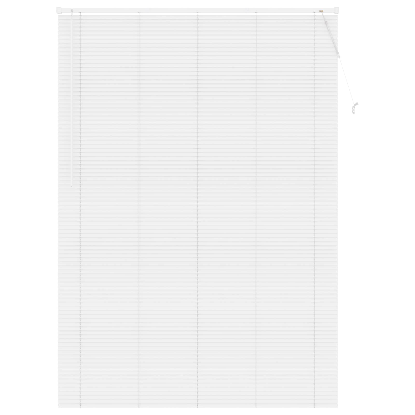 Vidaxl venetiaanse blind verstelbaar wit 213 x 130 cm pvc