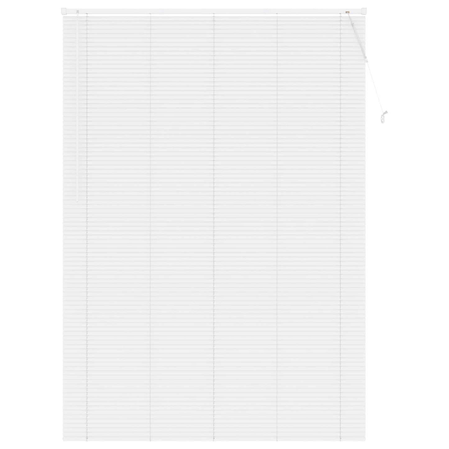 Tenda veneziana Vidaxx regolabile bianca 213 x 140 cm in PVC