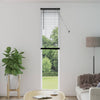 Tenda veneziana Vidaxx regolabile nera 213 x 40 cm PVC
