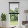 Vidaxl venetiaanse blind verstelbaar zwart 213 x 100 cm pvc