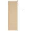 Vidaxl venetiaanse blind lichtbruin met patroon 150 x 50 cm pvc