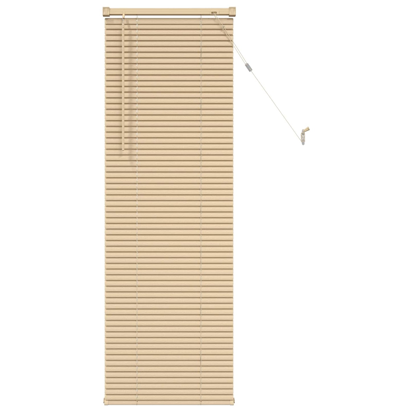 Tenda veneziana Vidaxx marrone chiaro con motivo 150 x 60 cm in PVC