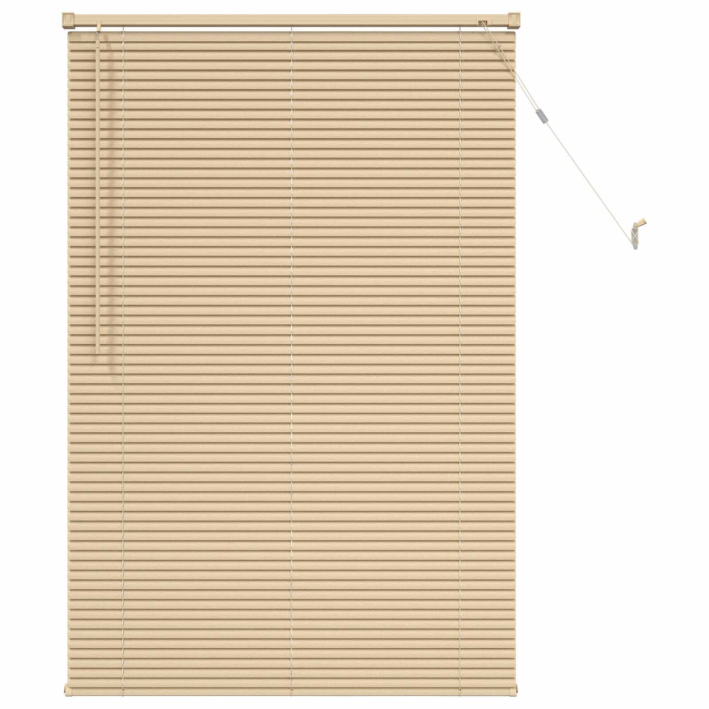 Tenda veneziana Vidaxx marrone chiaro con motivo 150 x 70 cm in PVC