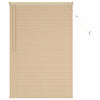 Vidaxl venetiaanse blind lichtbruin met patroon 150 x 80 cm pvc