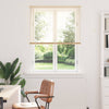 Vidaxl venetiaanse blind lichtbruin met patroon 150 x 90 cm pvc