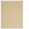 Vidaxx persiana veneciana marrón claro con estampado 150 x 110 cm PVC