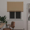 Vidaxl venetiaanse blind lichtbruin met patroon 150 x 120 cm pvc