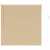 Vidaxl venetiaanse blind lichtbruin met patroon 150 x 140 cm pvc