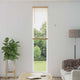 Vidaxl venetiaanse blind lichtbruin met patroon 213 x 50 cm pvc