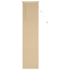 Vidaxx persiana veneciana marrón claro con estampado 213 x 60 cm PVC