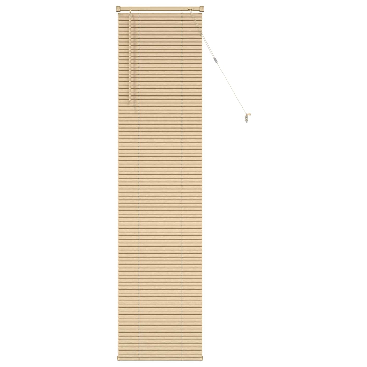 Vidaxx persiana veneciana marrón claro con estampado 213 x 60 cm PVC
