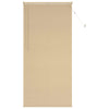 Vidaxx persiana veneciana marrón claro con estampado 213 x 80 cm PVC