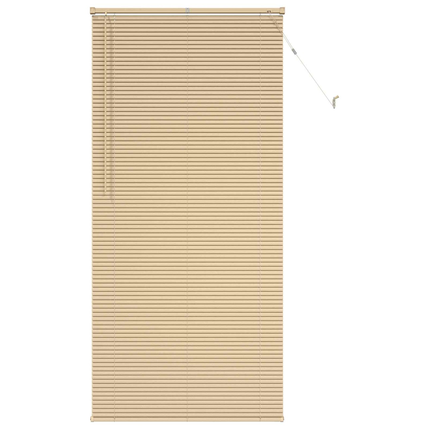 Vidaxl venetiaanse blind lichtbruin met patroon 213 x 100 cm pvc