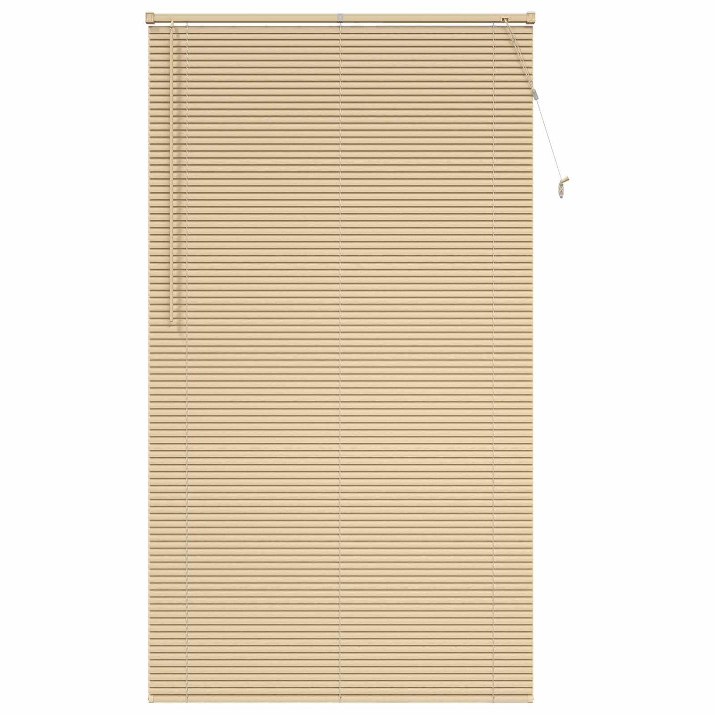 Vidaxl venetiaanse blind lichtbruin met patroon 213 x 120 cm pvc