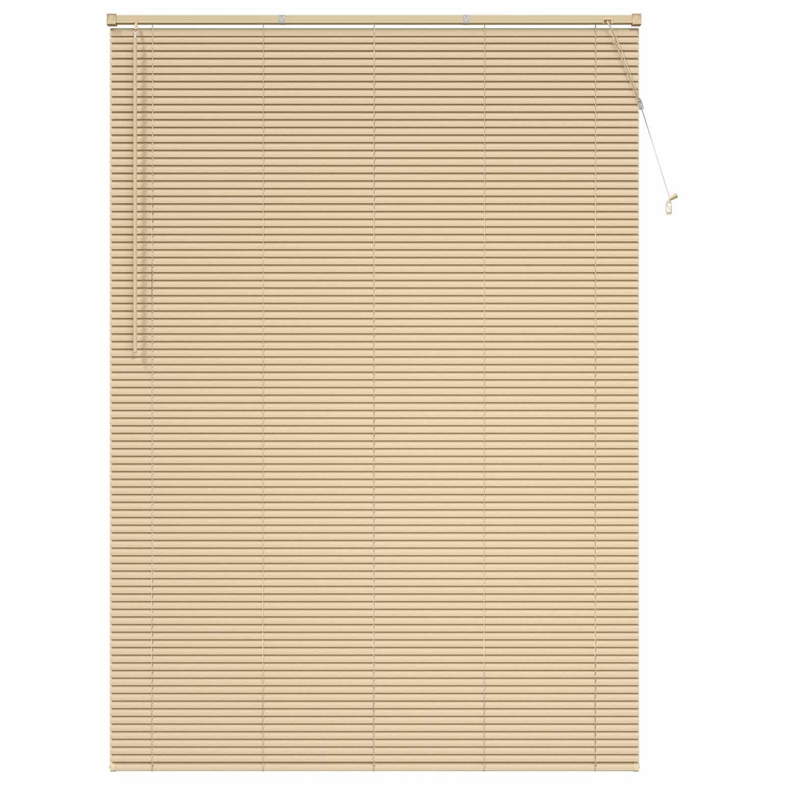 Vidaxl venetiaanse blind lichtbruin met patroon 213 x 140 cm pvc