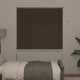 Vidaxl venetiaanse blind donkerbruin met patroon 150 x 140 cm pvc