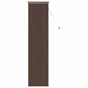 Tenda veneziana Vidaxx marrone scuro con motivo 213 x 40 cm in PVC