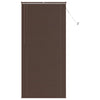 Vidaxl venetiaanse blind donkerbruin met patroon 213 x 80 cm pvc