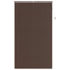Vidaxl venetiaanse blind donkerbruin met patroon 213 x 110 cm pvc