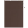 Vidaxl venetiaanse blind donkerbruin met patroon 213 x 160 cm pvc