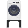 Base per lavatrice Vidaxx nera 64 x 55 x 32,5 cm in acciaio