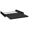 Vidaxl wasmachine tussenplank zwart 60 x 60 x 8 cm staal