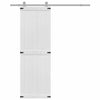 Vidaxl deur corona wit 70 x 210 cm bewerkt hout
