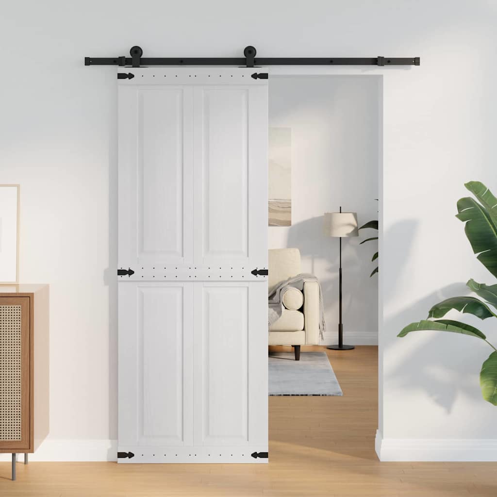 Porta Vidaxx Corona bianco 80 x 210 cm in multistrato