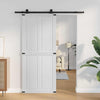 Vidaxx puerta corona blanca 90 x 210 cm madera contrachapada