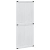 Vidaxl deur corona wit 90 x 210 cm bewerkt hout