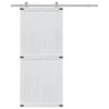 Vidaxl deur corona wit 90 x 210 cm bewerkt hout