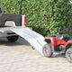 Vidaxl rolstoelhelling 270 kg zilver 92 x 73 x 5 cm aluminium