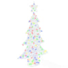 VidaXL Albero di Natale con 160 LED multicolori da 150 cm in acrilico