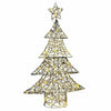 Vidaxl kerstboom met 120 led warmwit 150 cm rattan