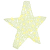 VidaXL Stella 3D con 50 LED bianco caldo 55 x 53,5 x 10 cm acrilico
