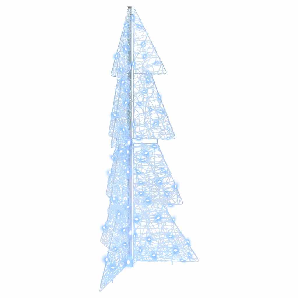 Albero di Natale Vidaxx con 100 LED bianco freddo 120 cm in acrilico