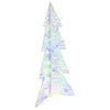 VidaXL Albero di Natale con 100 LED multicolori in acrilico da 120 cm
