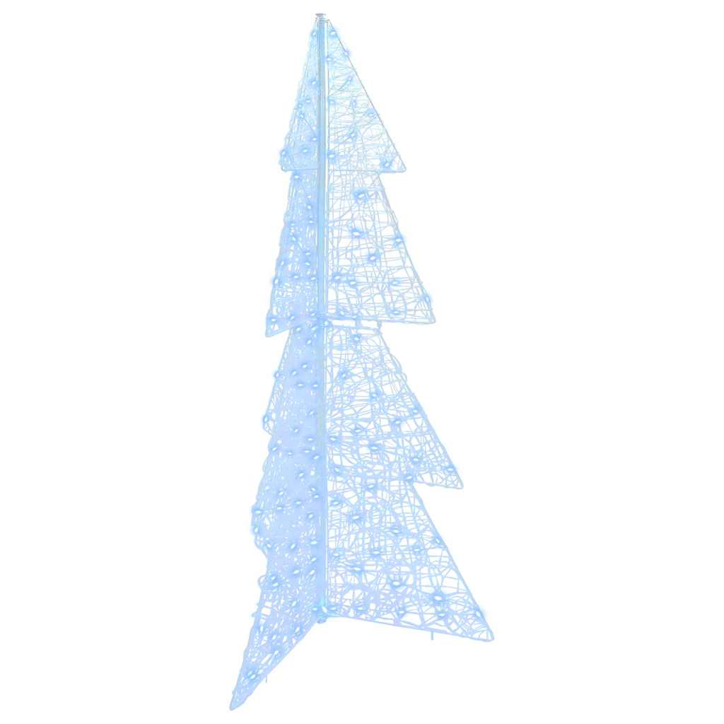 Vidaxl kerstboom met 160 led koud wit 150 cm acryl