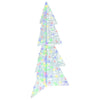 VidaXL Albero di Natale con 160 LED multicolori da 150 cm in acrilico