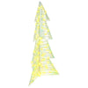 VidaXL Árbol de Navidad con 100 LED blanco cálido casquillo de 120 cm