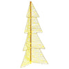 Vidaxl kerstboom met 160 led warmwit 150 cm pet