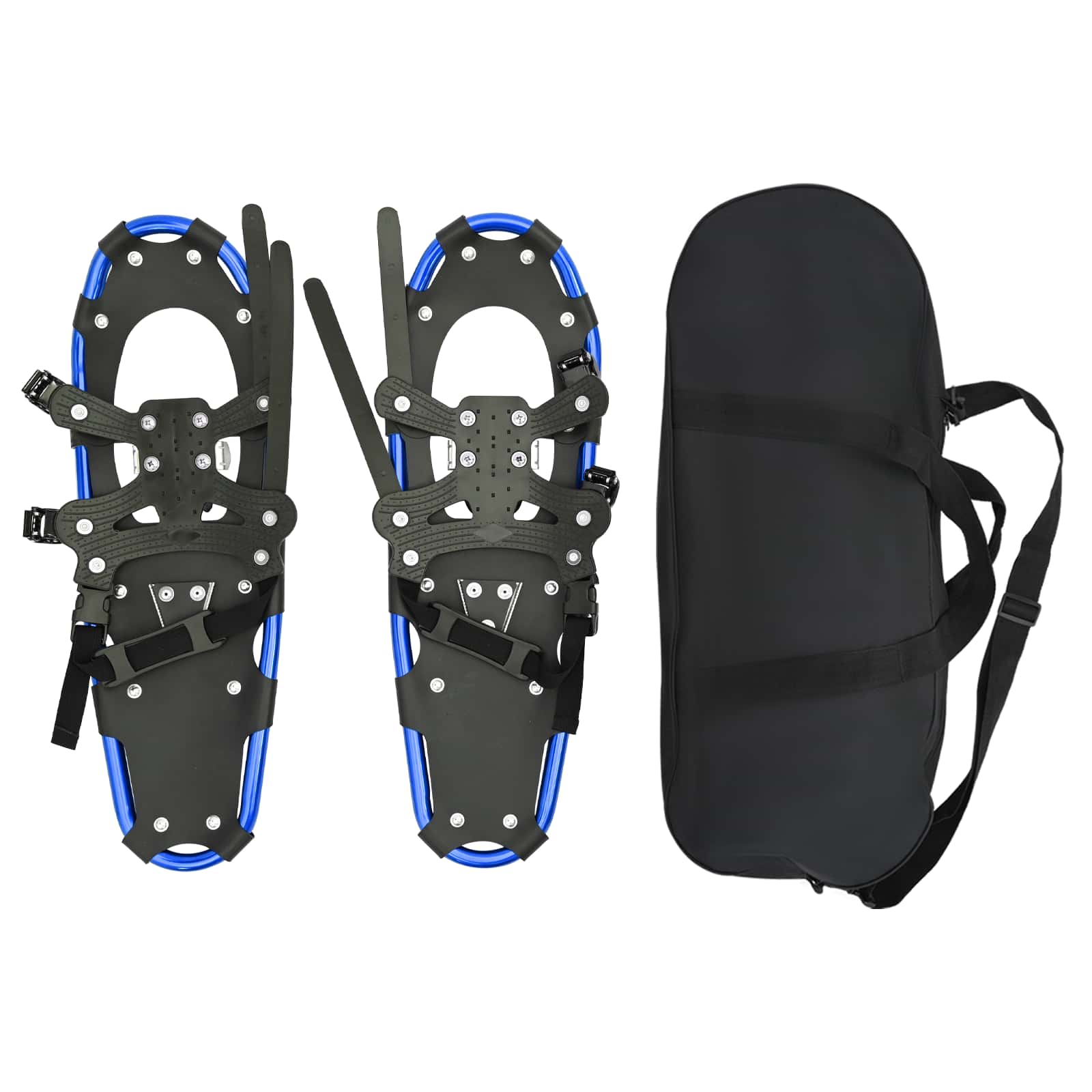 Vidaxl 3 in 1 sneeuwschoenen blauw en zwart 25 inches