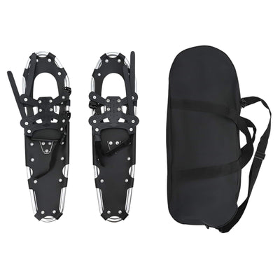 Vidaxl 3 in 1 sneeuwschoenen zilver en zwart 30 inches
