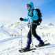 Vidaxl 3 in 1 sneeuwschoenen zwart 30 inches aluminium en hdpe