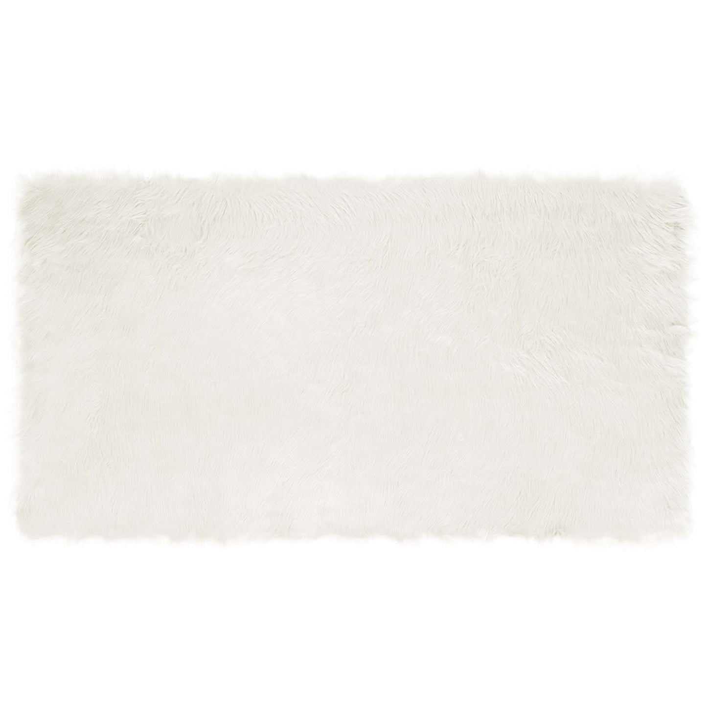 Vidaxx tappeto in finta pelle di pecora tafalla bianco 60 x 110 cm poliestere