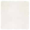 Vidaxx tappeto in finta pelle di pecora tafalla bianco 240 x 240 cm poliestere